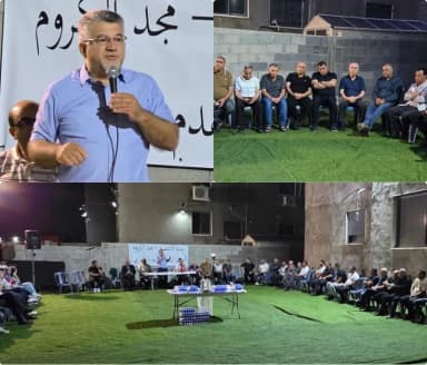 مشاركة واسعة في خيمة الاعتصام بمجد الكروم دعمًا لأصحاب البيوت المهددة بالهدم