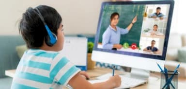 عودة التعليم عن بعد...